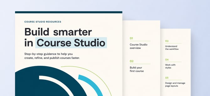 GETTING THE MOST FROM COURSE STUDIO