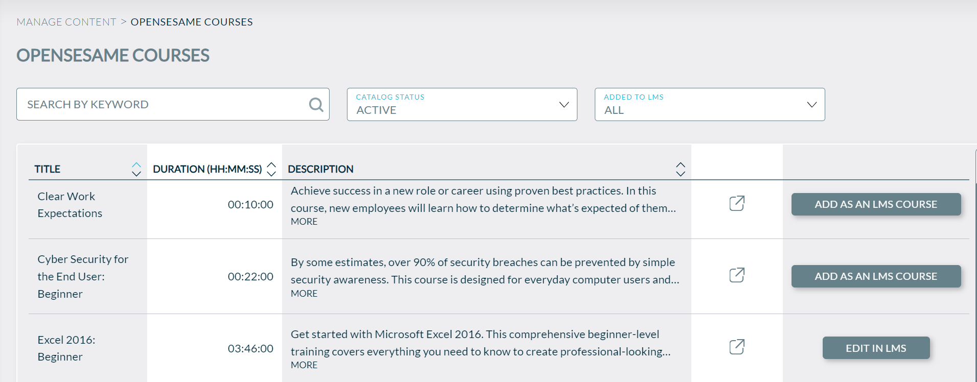 OpenSesame Integration with Knowledge Anywhere